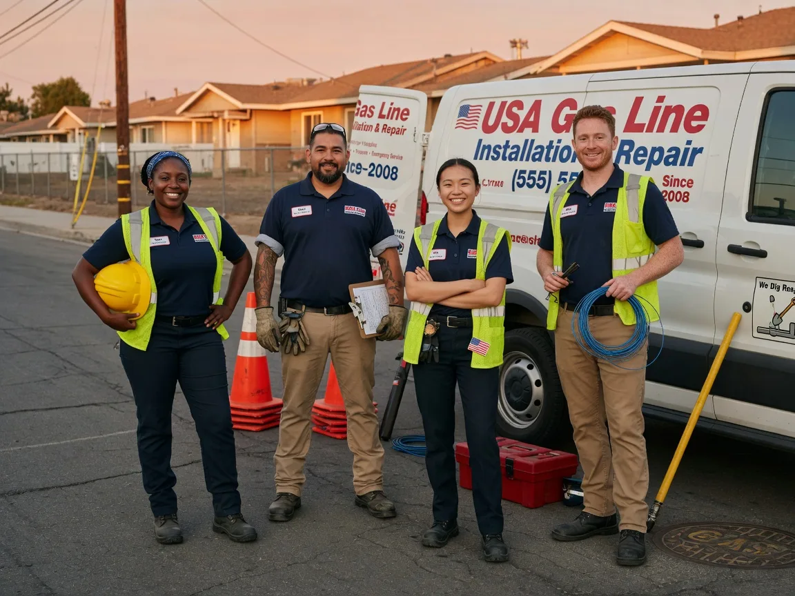 Gas Line Installation company in Fields Landing, CA